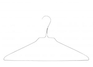 Draadhanger, 46 cm breed