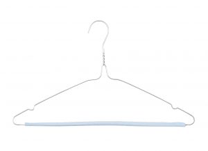 Draadhanger met antislip/blauw schuim