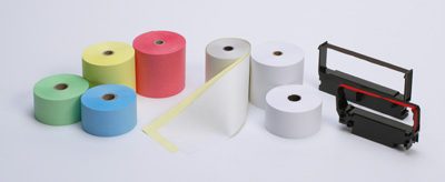 Inktcassettes en kassarollen