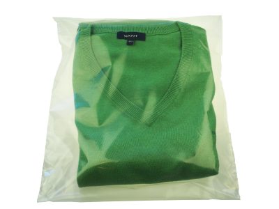 LDPE-zakje met kleefstrip