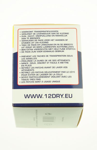 Okselpads 1-2 Dry: WIT - Afbeelding 3