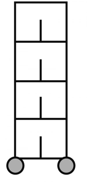 8-vaks, L. 61 cm