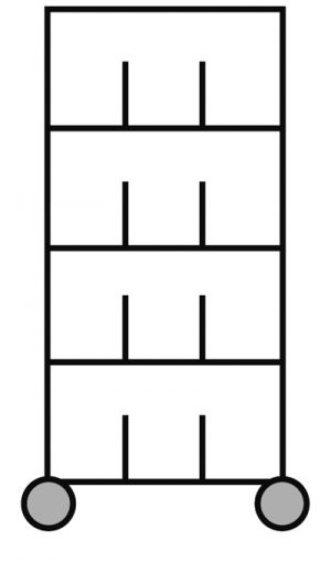 12-vaks, L. 91 cm.