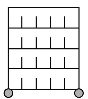 20-vaks, L.153 cm.