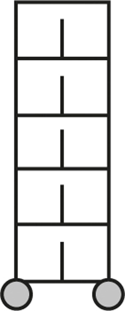 10-vaks, L. 61 cm.