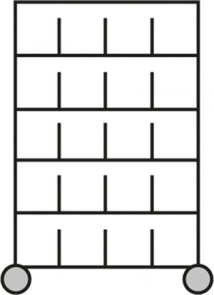 20-vaks,  L.122 cm.