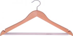 Houten kledinghangers