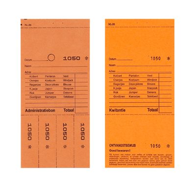 Bonboekjes, model NL 20